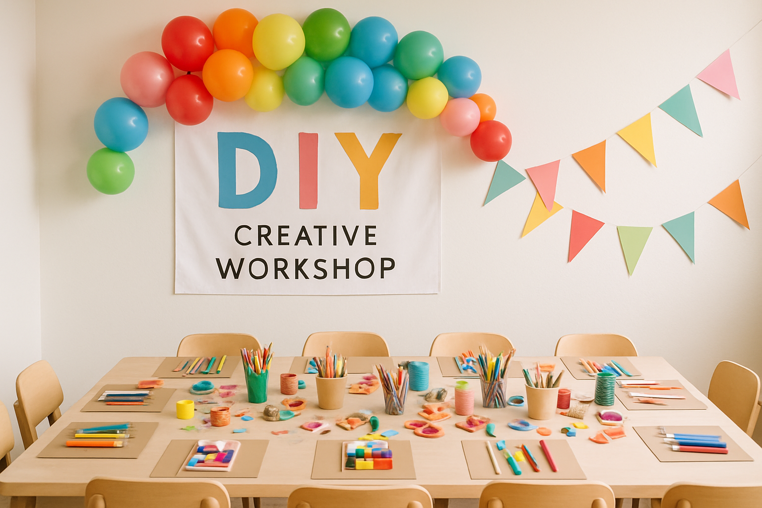 DIY Creative Workshop party no people-1