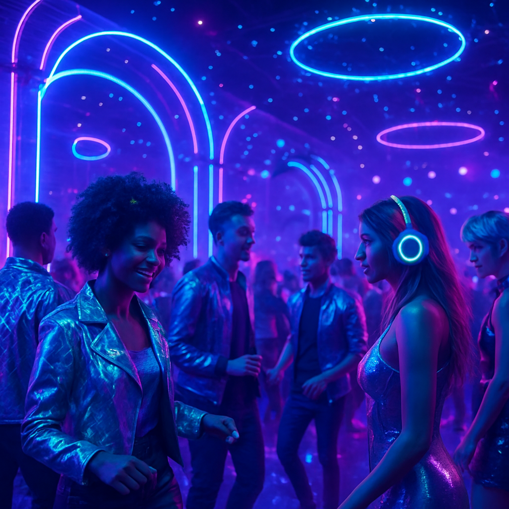 Futuristic Party Theme-1